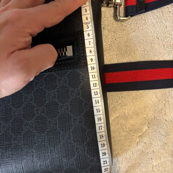 Gucci flat messenger bag or men's cross bag - Picture 12 of 13
